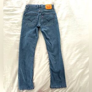 Authentic Levi’s jeans; perfect for slim long legged children.